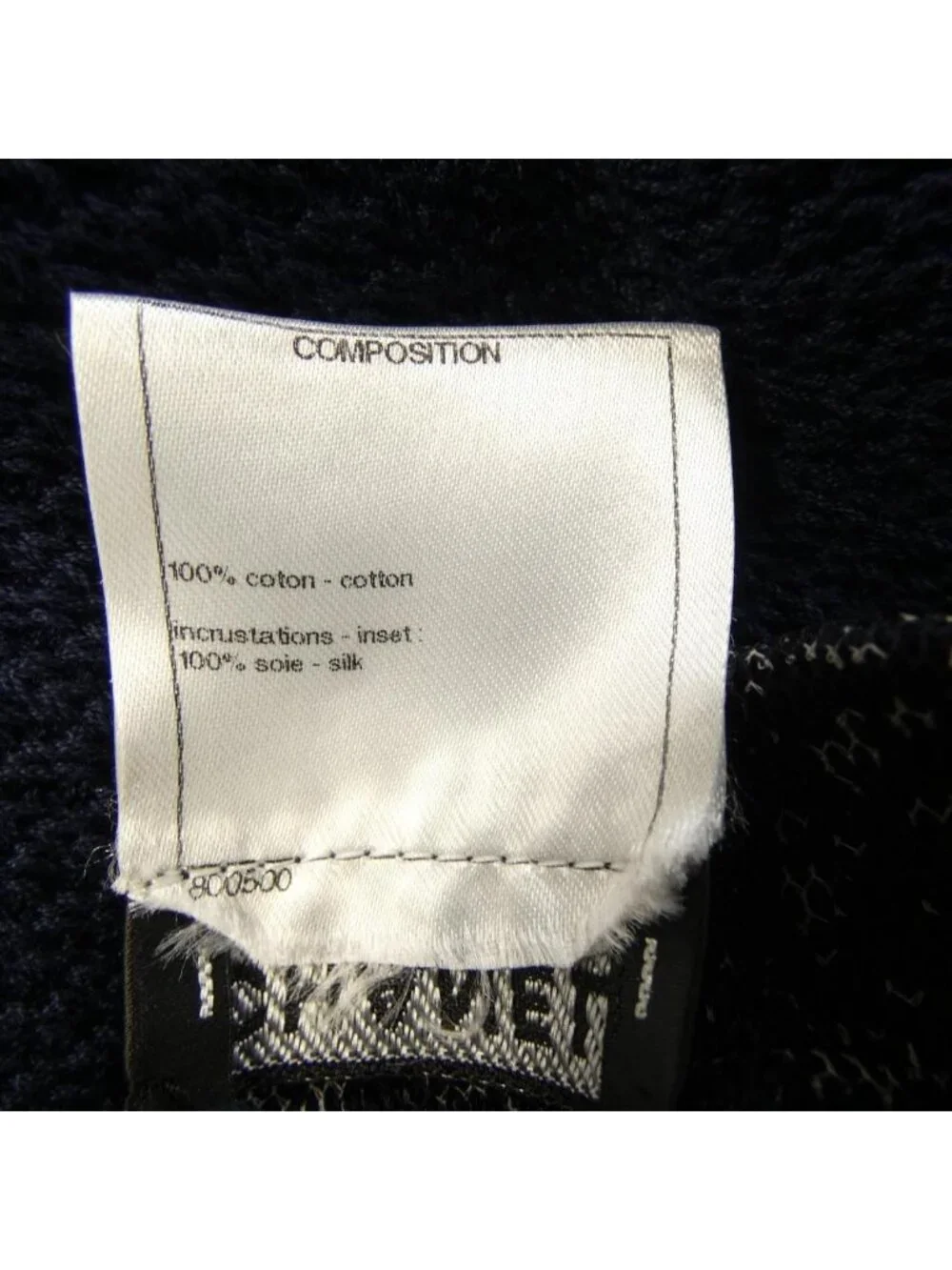 Chanel Knit Sweater Navy
